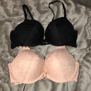 Fredericks of Hollywood bra duo